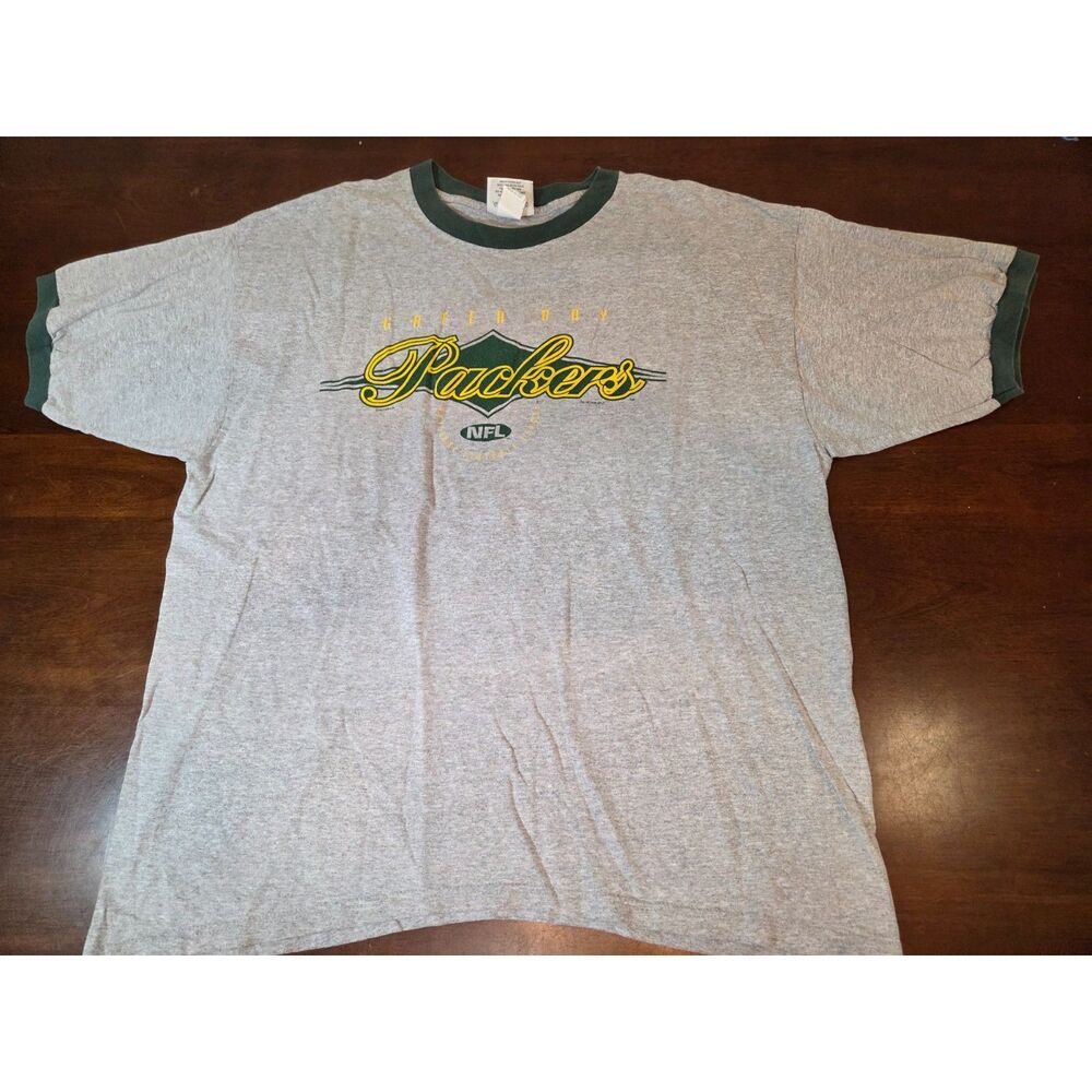 Vintage 90s Green Bay Packers NFL Football T-Shirt Lee Sport Mens Size XXLarge